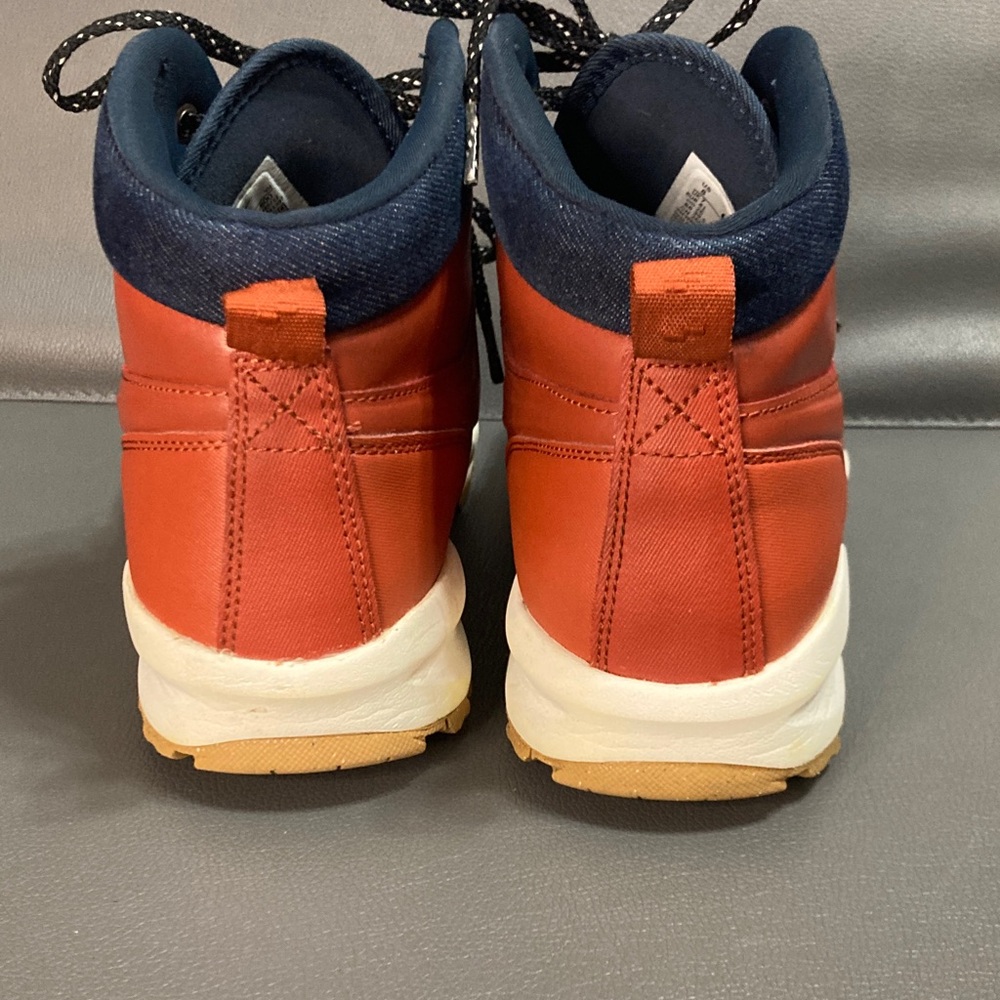 Nike Manoa Leather SE Boots Rugged Orange Denim Gum men's 8 - Picture 4 of 8